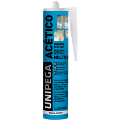 UNIPEGA SILICONA ACETICA MULTIUSO - CARTUCHO 250ML