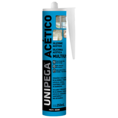 UNIPEGA SILICONA ACETICA MULTIUSO - CARTUCHO 250ML - comprar online