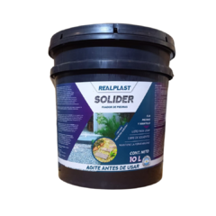 SOLIDER - FIJADOR PARA PIEDRAS DECORATIVAS Y MANTILLO DRENANTE X 10L