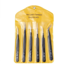 SET 6 PINZAS DE PRECISION DIFERENTES - tienda online