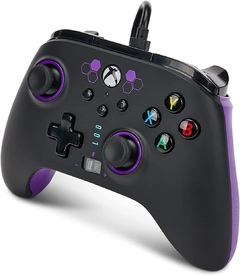 Control alámbrico PowerA Xbox Series X|S - Purpura- Standard Edition - Focus Technology