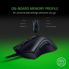 Mouse De Juego Razer Deathadder V2 Mini Negro