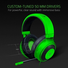 Audífonos Gamer Razer Kraken Razer Green - comprar en línea