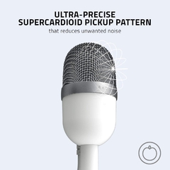 Micrófono Razer Seiren Mini Condensador Supercardioide - Focus Technology