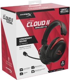 Audífonos Inalámbricos Hyperx Cloud II Rojo
