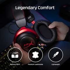 Audífonos Inalámbricos Hyperx Cloud II Rojo - Focus Technology