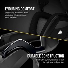 Audífonos Gamer Inalámbricos Corsair Void Elite Carbón Con Luz Rgb - Focus Technology