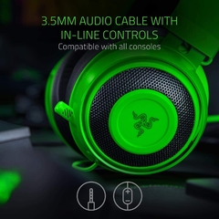 Audífonos Gamer Razer Kraken Razer Green - Focus Technology
