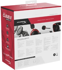Audífonos Inalámbricos Hyperx Cloud II Rojo - comprar en línea