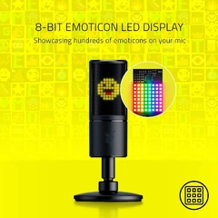Micrófono Razer Seiren Emote Condensador Hipercardioide Negro