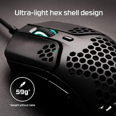 Mouse gaming HyperX Pulsefire Haste - 16000 DPI