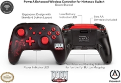 Control Inalámbrico Nintendo Switch Powera - Acco Enhanced Doom Eternal - Focus Technology