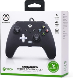 Control Powera alámbrico negro para Xbox One & Series X|S - Standard Edition - Focus Technology