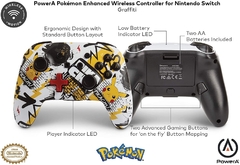 Control Inalámbrico Nintendo Switch Powera Enhanced Graffiti