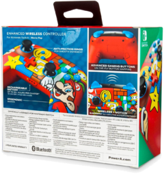 Control Inalámbrico Nintendo Switch - Powera Enhanced Mario Pop - comprar en línea