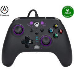 Control alámbrico PowerA Xbox Series X|S - Purpura- Standard Edition