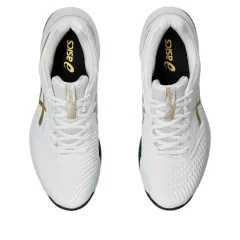 ZAPATILLA ASICS NETBURNER BALLISTIC FF STAND 3 HOMBRE BLANCO/DORADO - tienda online