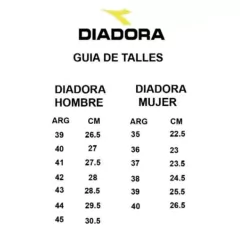 DIADORA BIELLA MUJER NEGRO - Indoor Market