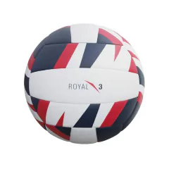 PELOTA DE VOLLEY ROYAL 3 BLANCO/AZUL/ROJO N5 - Indoor Market