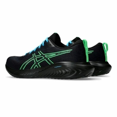 ZAPATILLA ASICS GEL-EXCITE 10 HOMBRE NEGRO/VERDE - tienda online