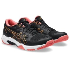 ZAPATILLA ASICS GEL-ROCKET 11 MUJER BLACK/ORANGE POP - Indoor Market