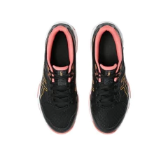 ZAPATILLA ASICS GEL-ROCKET 11 MUJER BLACK/ORANGE POP - comprar online