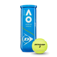 BALLS TENIS DUNLOP AUSTRALIAN OPEN X 3 UNIDADES