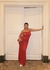 La Sirena Backless Vermelho (sob encomenda)