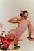 Vestido Orquídeas Rosa (pré-venda) - comprar online