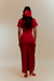 Top Sonho Tropical Vermelho (sob encomenda) na internet