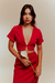 Top Sonho Tropical Vermelho (sob encomenda)