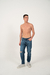 MICK BLUE STRAIGHT FIT JEAN - 23506-241 en internet