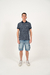 MOULINE POLO SHIRT - 06002-242