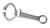 Imobilizador Nasal Formiga Com Anel Anterior 20cm Inox