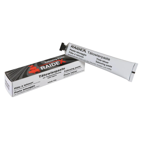 Tinta Raidex Preta Para Tatuadeira em Bisnaga