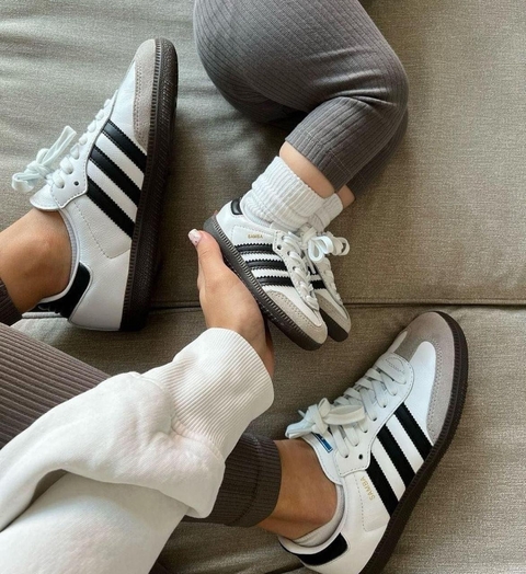 Adidas Samba Og Infantil P&B