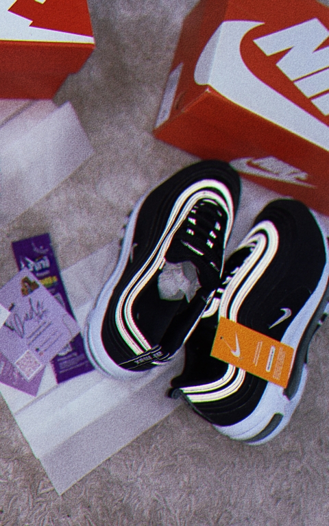 Nike Air Max 97 Preto e Branco