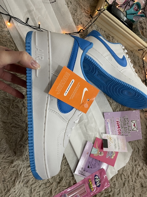 Nike Air Force 1’07 Azul Celeste