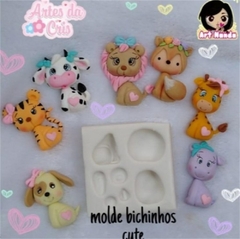 MOLDE BICHINHOS CUTE