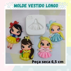 MOLDE VESTIDO LONGO