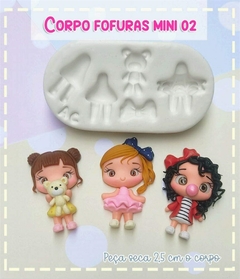 MOLDE CORPO FOFURAS MINI 2