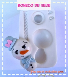 MOLDE BONECO DE NEVE