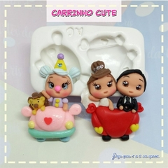 MOLDE CARRINHO CUTE