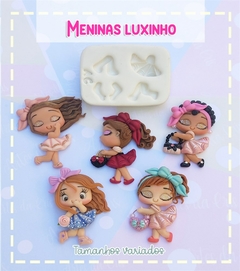 MOLDE MENINAS LUXINHO