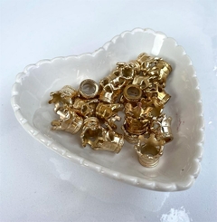 ENTREMEIO COROA 10X12MM DOURADO com 20 und