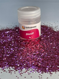GLITTER FLOCADO QUARTZO ROSA 4GRS