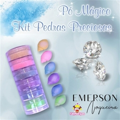 PÓ MÁGICO KIT PEDRA PRECIOSA OPACO