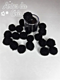 MINI POMPOM PRETO