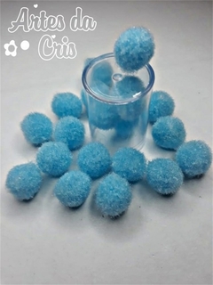 MINI POMPOM AZUL