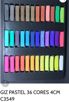 GIZ PASTEL 36 CORES